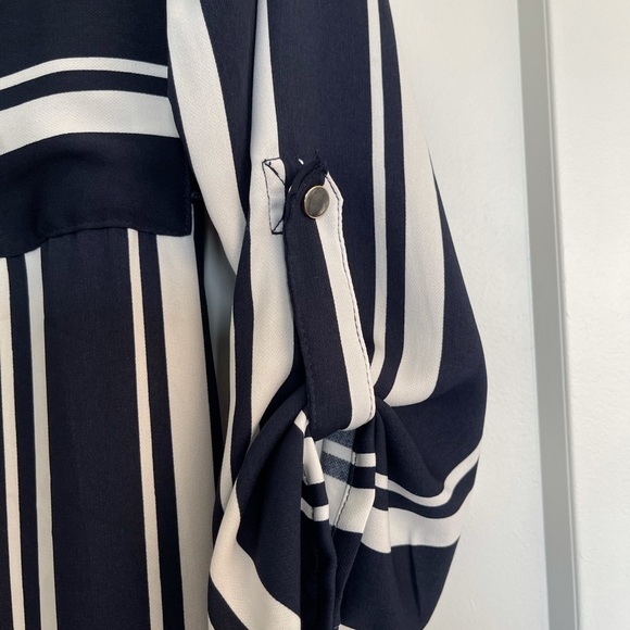 NWT Dynamite Shirt dress with tie belt - Picture 6 of 11